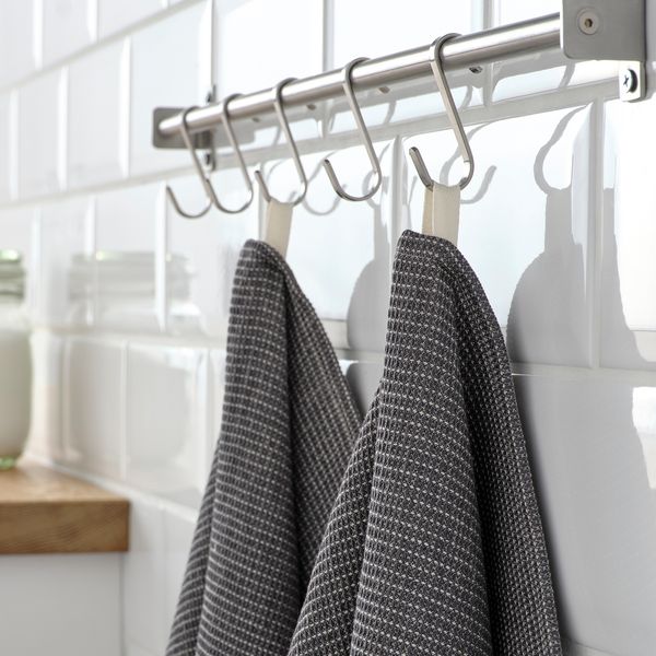 Полотенце кухонное, серый, 50x70 см IKEA MARIATHERES МАРИАТЕРЕС 804.795.92 - фото 6