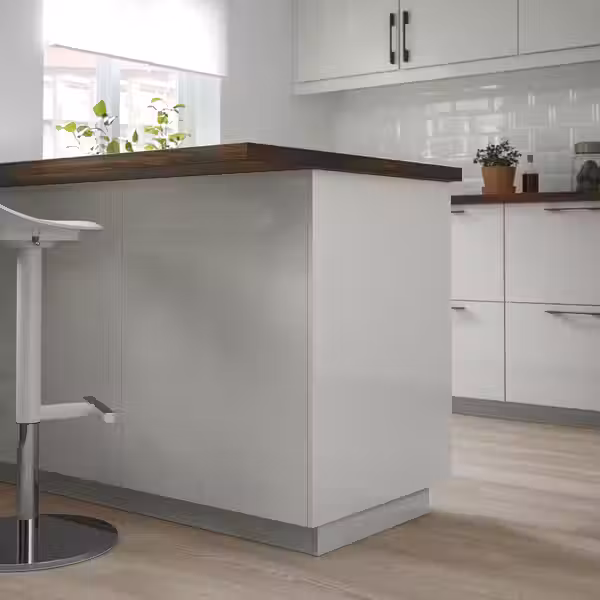 RINGHULT Накладная панель - глянцевый светло-серый 62x80 см - схема-чертеж с размерами