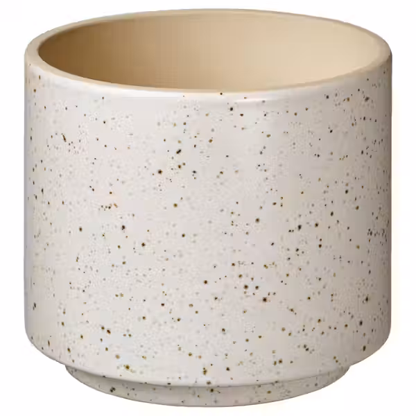 SANDKÖRSBÄR Кашпо - д/дома/улицы/бежевый 12 см - фото 1
