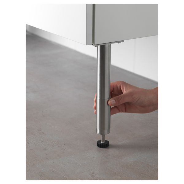 Ножка ГОДМОРГОН, круглой формы, нержавеющ сталь (22/25 см) - фото 2