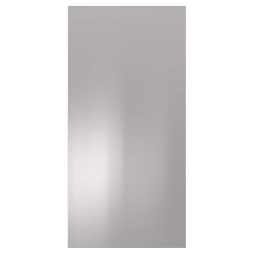 Накладная панель, нержавеющая сталь 39x80 см IKEA VÅRSTA ВОРСТА 604.106.07 - фото 1