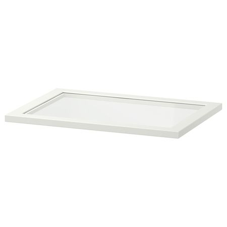 Полка стеклянная, белый 50x35 см IKEA KOMPLEMENT КОМПЛИМЕНТ 004.339.80