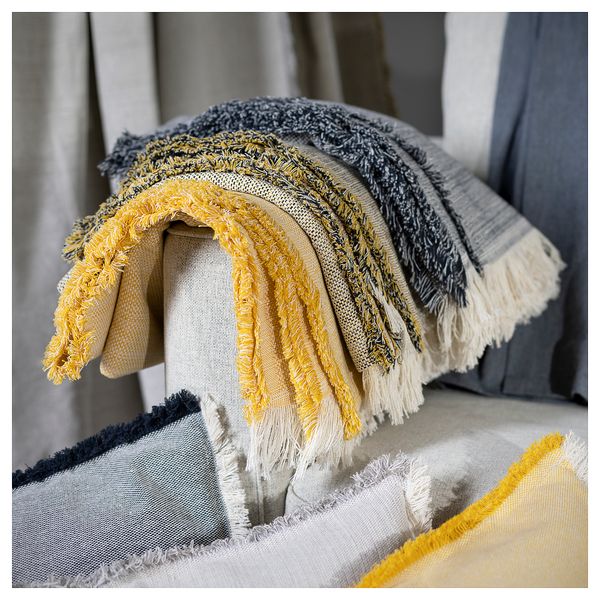 Чехол на подушку, серый, 50x50 см IKEA VÄXELBRUK 405.690.90 - фото 5