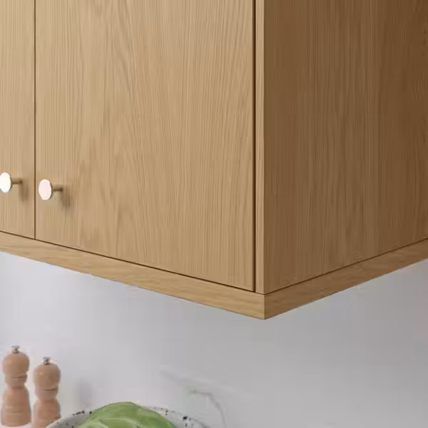 SINARP Карниз декоративный закругленный - дубовый шпон 221 см - фото 4