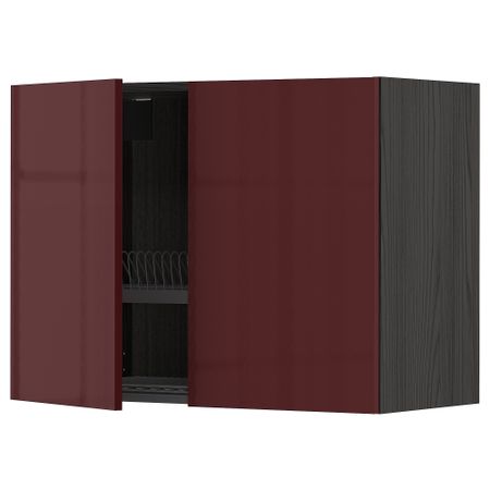 Навесной шкаф с сушилкой, 2 дверцы IKEA METOD МЕТОД 494.639.23