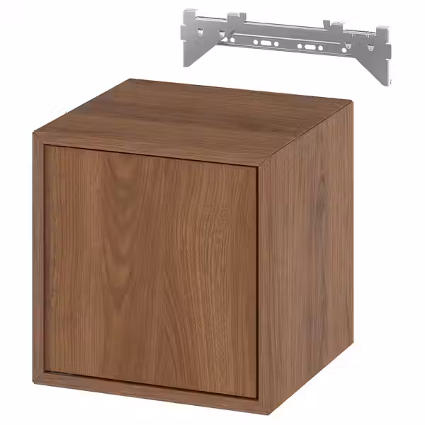 EKET Навесной шкаф с 1 дверцей - под грецкий орех 35x35x35 см - фото 1