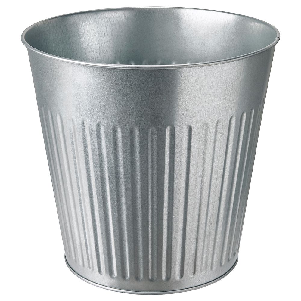 Кашпо, для дома, улицы оцинковка 24 см IKEA ЦИТРОНМЕЛИСС 404.645.02 - фото 1