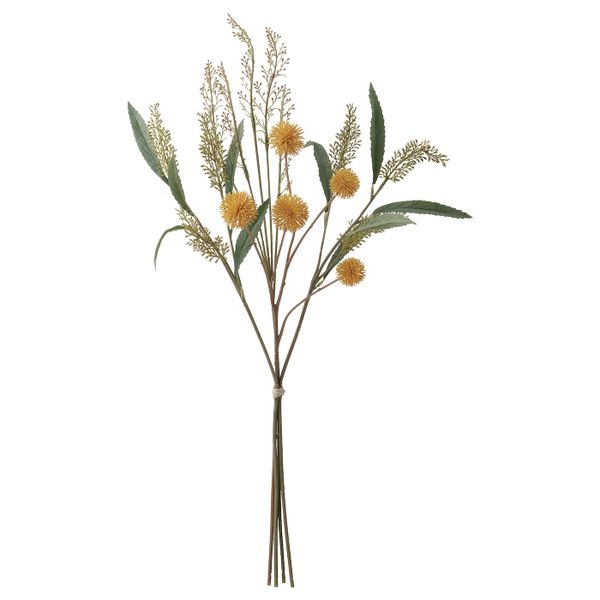 Искусственный букет, для дома, улицы желтый 60 см IKEA SMYCKA СМИККА 904.965.10 - фото 1