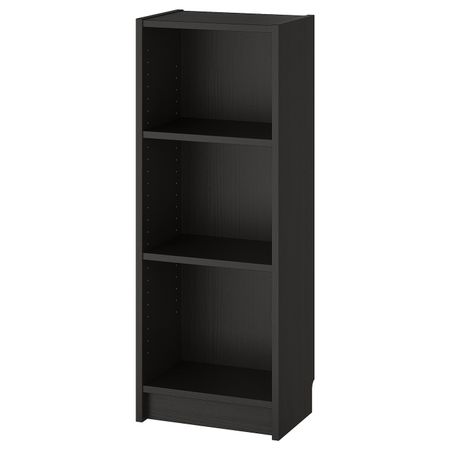 Стеллаж, черно-коричневый 40x28x106 см IKEA BILLY БИЛЛИ 203.842.24
