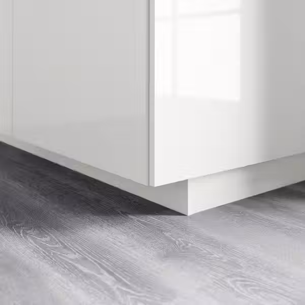 FÖRBÄTTRA Цоколь - глянцевый белый 220x8 см - фото 3