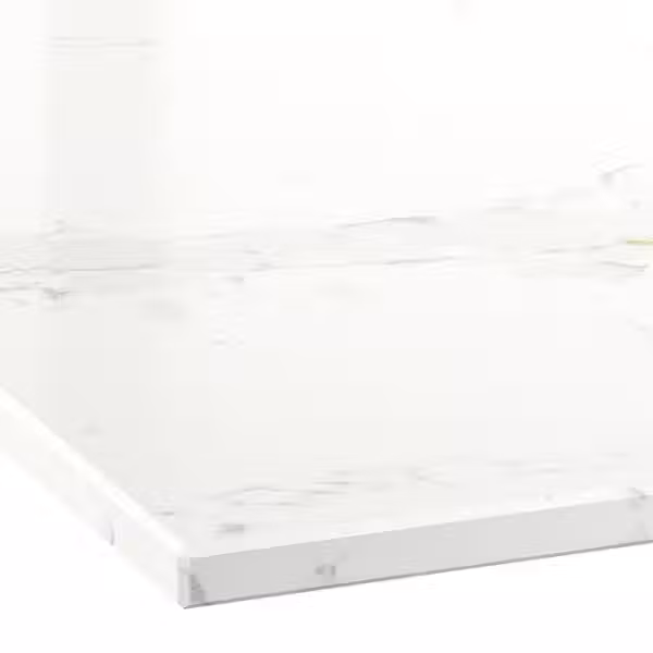 KASKER Столешница под заказ - белый/серо-бежевый под мрамор/кварц 1 м²x2.0 см - фото 2