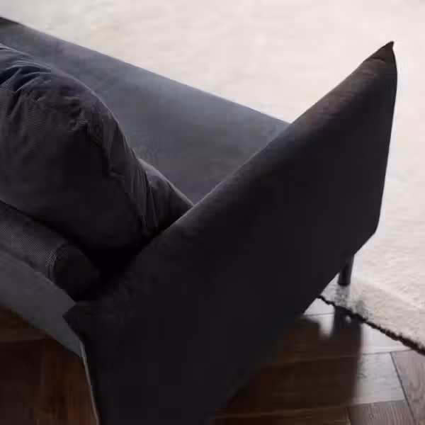 MANNARP 3-местный диван - Saxemara черно-синий - фото 5