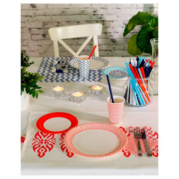 Одноразовые стаканчики СОММАР 2016, белый, синий (35 сл) - фото 3