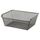 Сетчатая корзина, темно-серый 50x35 см IKEA KOMPLEMENT КОМПЛИМЕНТ 604.014.91