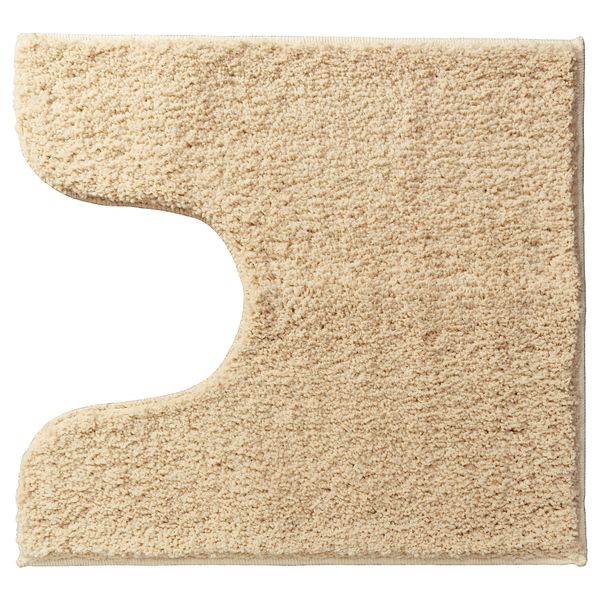 Коврик в туалет ГРОШЁН, бежевый (55x60 см) - фото 1