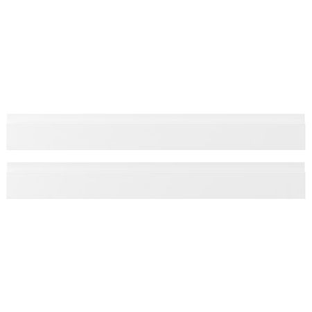 VOXTORP Фронтальная панель ящика - матовый белый 80x10 см