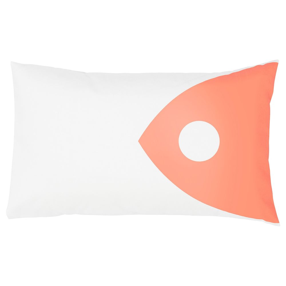 Чехол на подушку, разноцветный 40x65 см IKEA MUSSELBLOMMA МУССЕЛЬБЛОММА 804.951.44 - фото 1