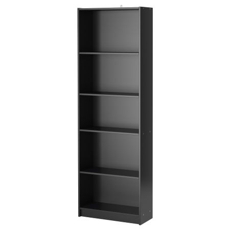 Стеллаж, черный, 60x180 см IKEA FINNBY 102.611.29