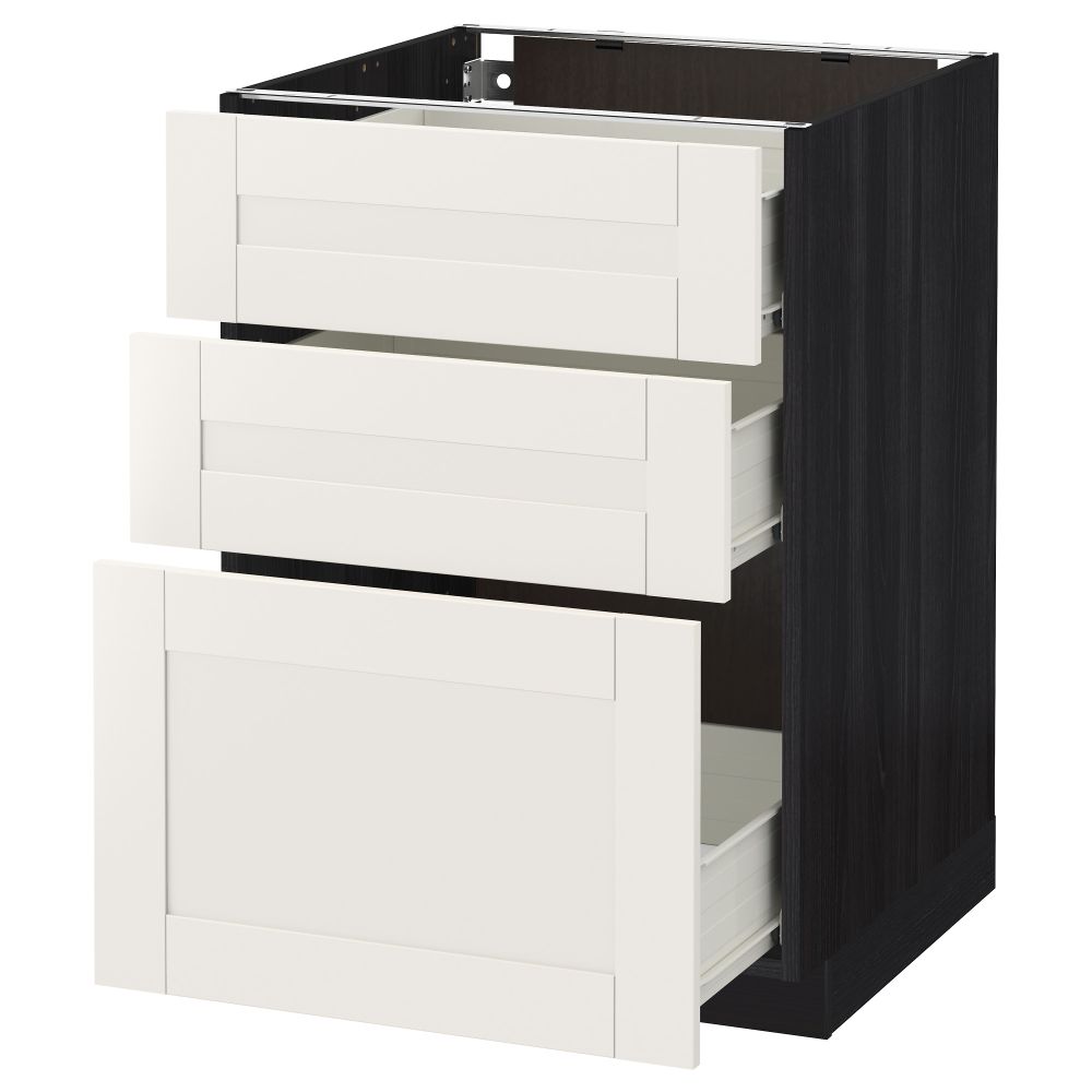 IKEA, вид спереди - схема-чертеж с размерами