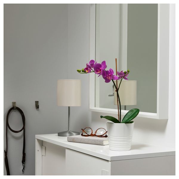 Искусственное растение в горшке ФЕЙКА, Орхидея сиреневый (9 см) - фото 2