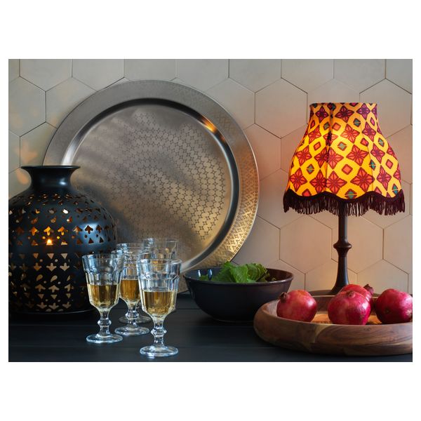 Фонарь для формовой свечи СОММАР 2017, черный (32 см) - схема-чертеж с размерами