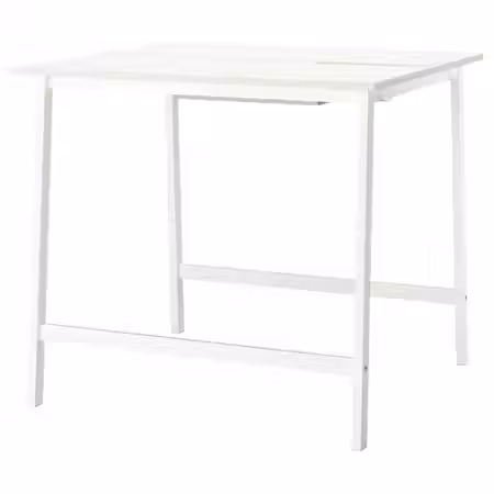 MITTZON МИТТЗОН Конференц-стол - белый 120x108x105 см