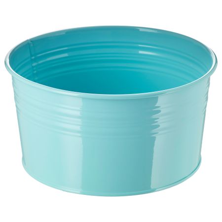 Кашпо СОККЕР, д/дома/улицы, бирюзовый