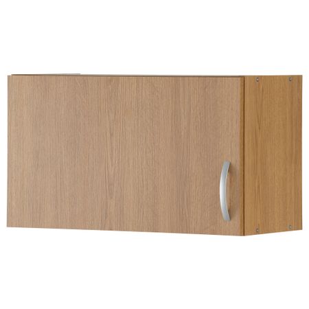 Навесной шкаф с дверцей АЛЬБРУ, под дуб (60x35 см)