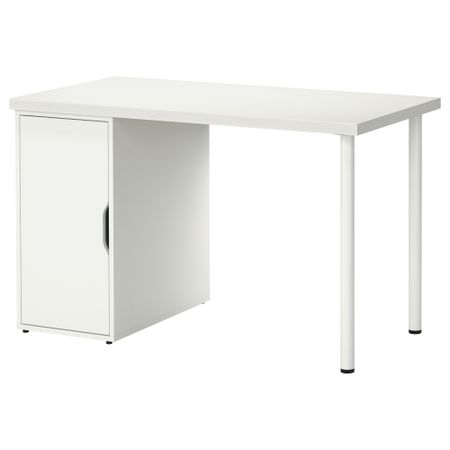 Стол ЛИННМОН / АЛЕКС, белый (120x60 см)