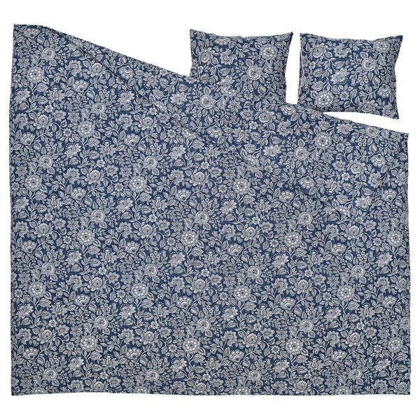 Пододеяльник и 2 наволочки IKEA GLESSTARR 005.701.42 - схема-чертеж с размерами