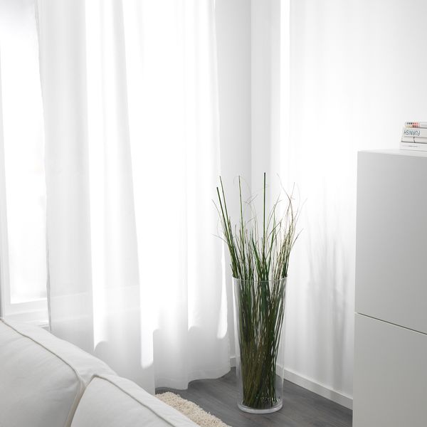 Сухой букет, зеленый, 115 см IKEA SMYCKA СМИККА 500.999.99 - схема-чертеж с размерами