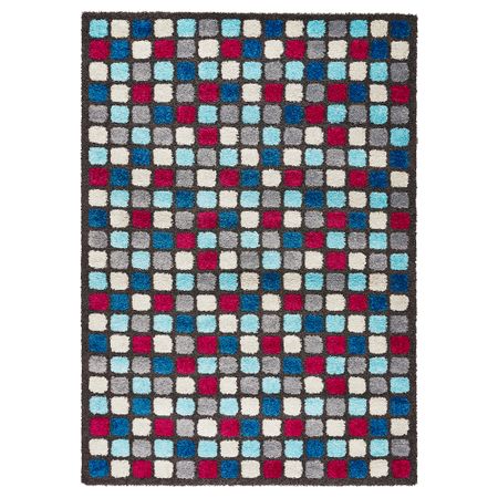 Ковер, длинный ворс МОЛЬБЮ, разноцветный (170x240 см)