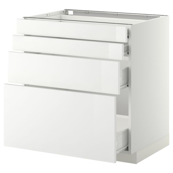 IKEA, вид спереди - схема-чертеж с размерами