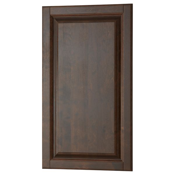 Фронтальная панель для посудомоечной машины ДАЛАРНА, темно-коричневый (45x80 см) - схема-чертеж с размерами