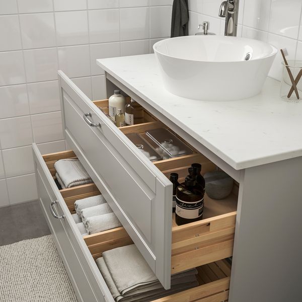 IKEA в интерьере ванной