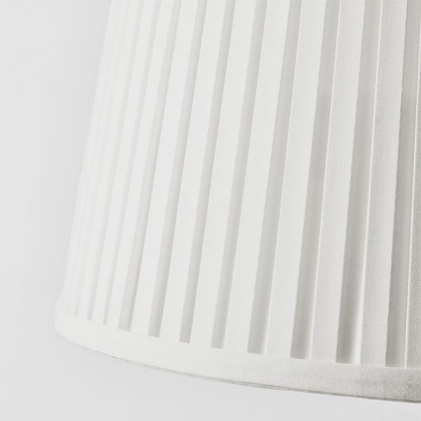 Абажур, белый с оттенком 34 см IKEA ЭКОС 103.606.24 - схема-чертеж с размерами