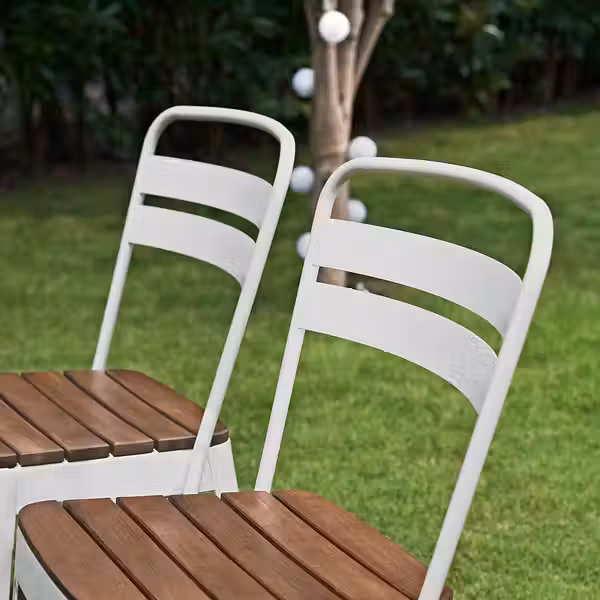 NORRMANSÖ Садовый стул - д/дома/улицы бежевый/акация - фото 5