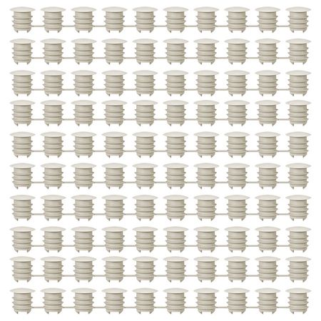 KOMPLEMENT Заглушка - серо-бежевый 100 шт