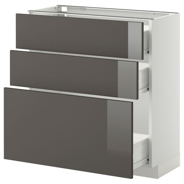 IKEA, вид спереди - схема-чертеж с размерами