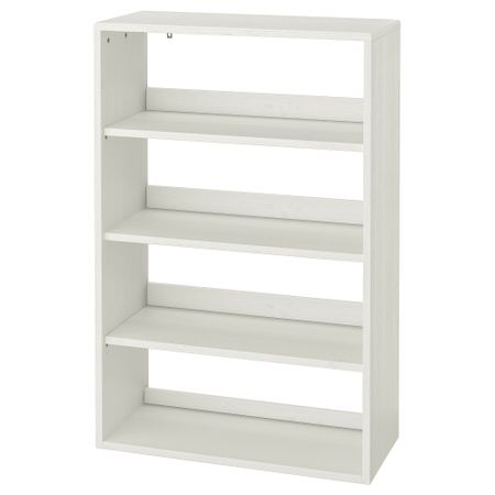 Стеллаж, 81x35x123 см, белый IKEA HAVSTA ХАВСТА 703.886.39