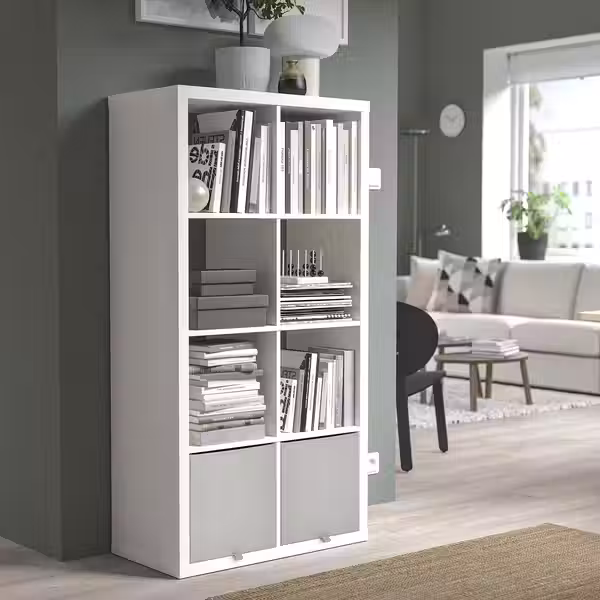 KOSINGEN КОСИНГЕН Коробка - светло-серый 33x38x33 см - фото 5