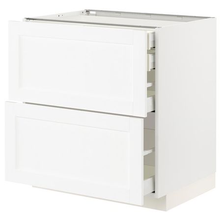 METOD / MAXIMERA Напольн шк 2фасада/2низ/1срд/1вс ящ