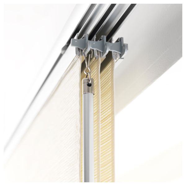 Верхняя и нижняя шина КВАРТАЛ, цвет алюминия (60 см) - фото 4