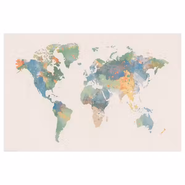 BILD Постер - Мир красок 91x61 см - фото 1