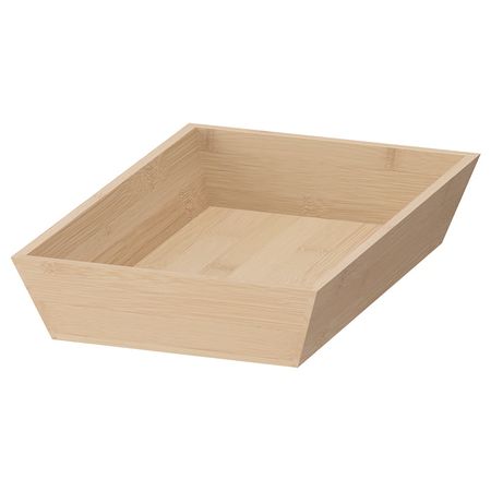 UPPDATERA Лоток д/кух принадлежностей - бамбук 20x31 см