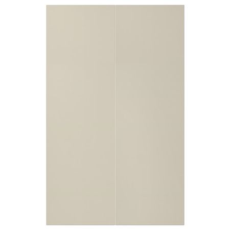 HAVSTORP Дверца д/напольн углового шк, 2шт - бежевый 25x80 см