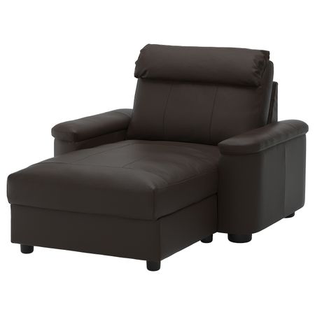 Козетка, Гранн/Бумстад темно-коричневый IKEA LIDHULT ЛИДГУЛЬТ 992.661.52