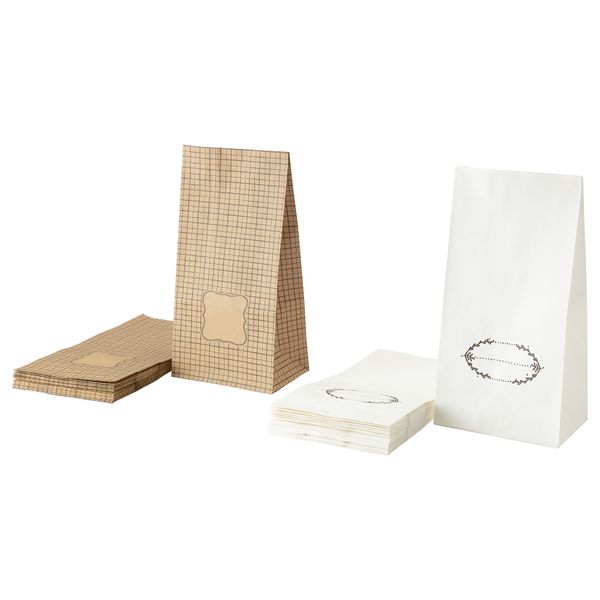 Бумажный пакет ХЭМСМАК, различные орнаменты - фото 1