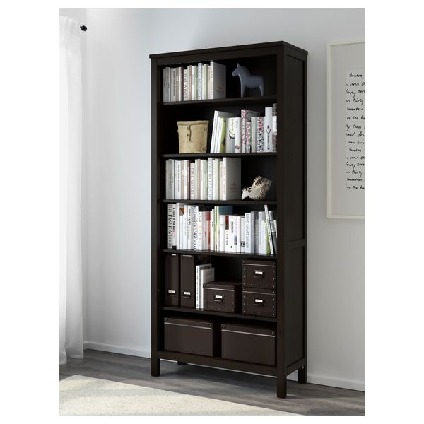 Коробка с крышкой ФЬЕЛЛА, коричневый - схема-чертеж с размерами