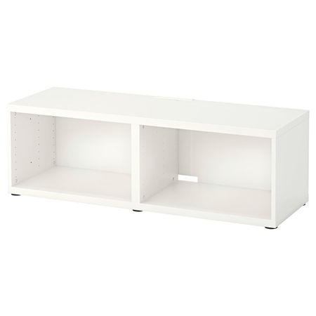Тумба под ТВ, белый 120x40x38 см IKEA BESTÅ БЕСТО 902.994.30